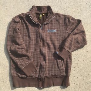 Vintage enjoi zip sweatshirt.